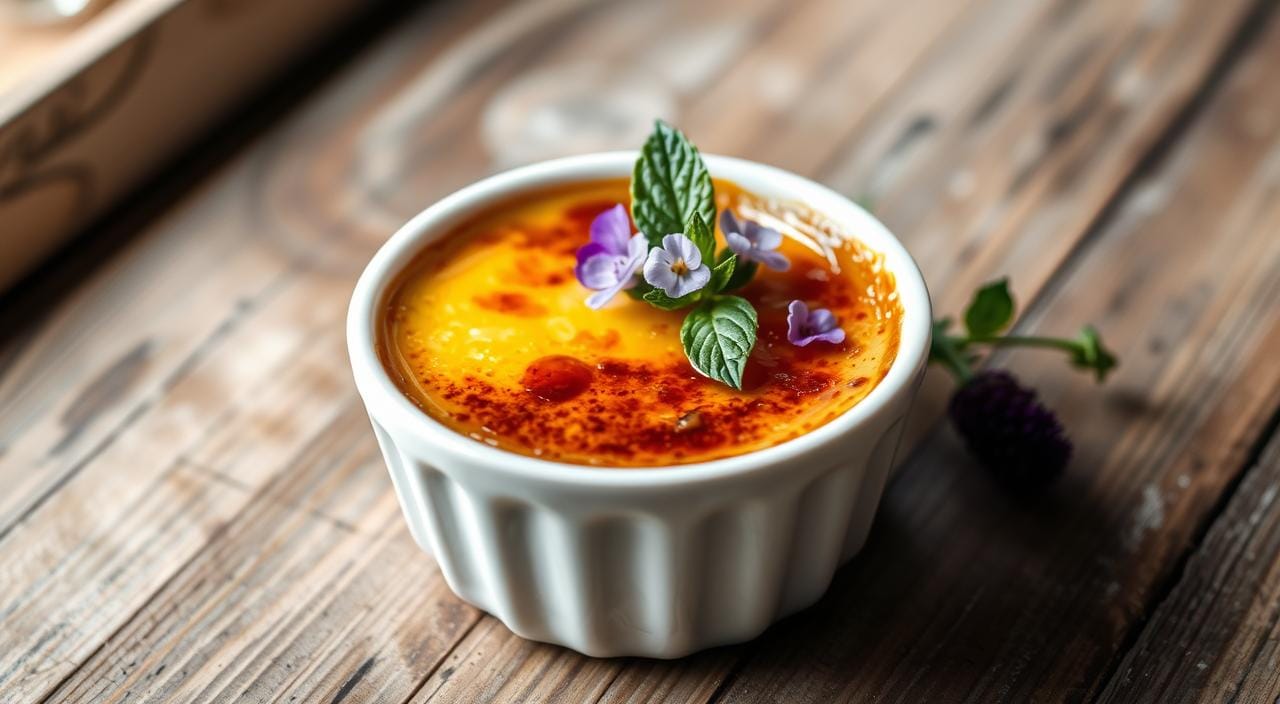 What does crème brûlée taste like?