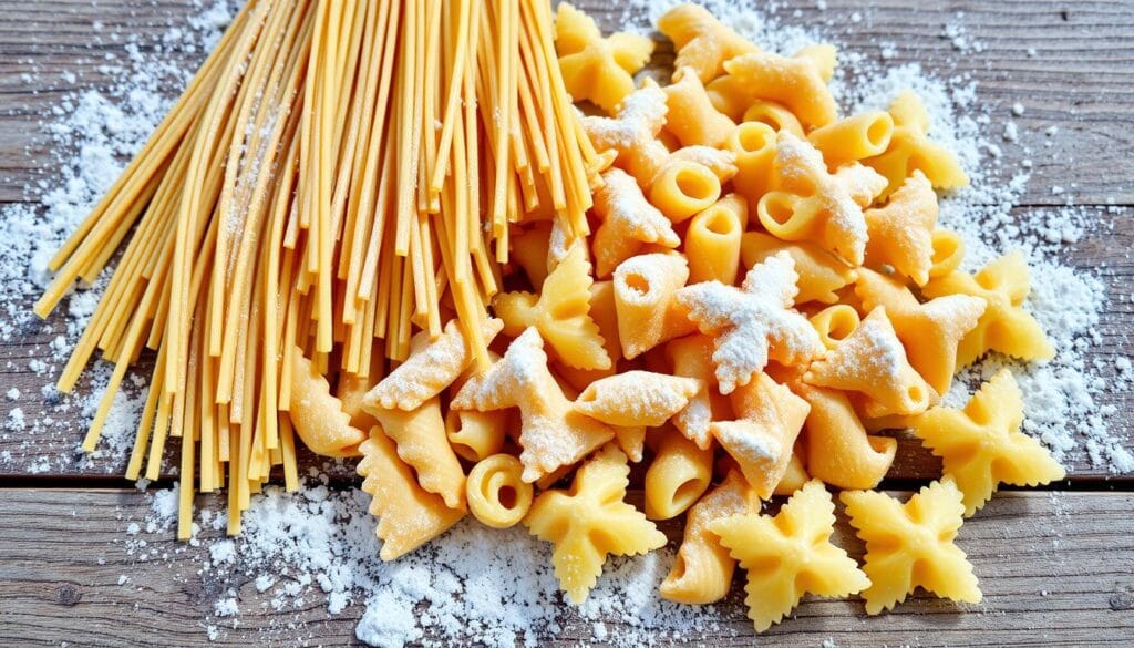 pasta shapes