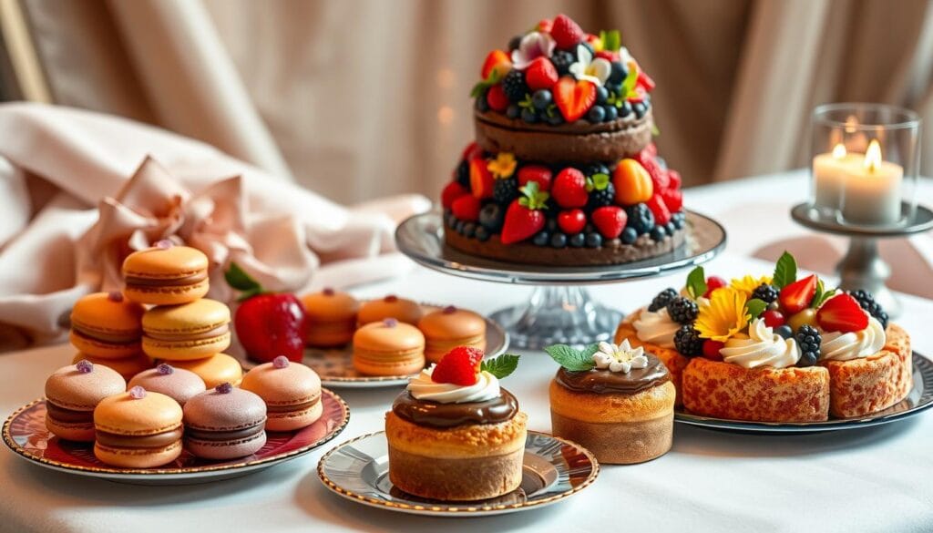 Fancy desserts