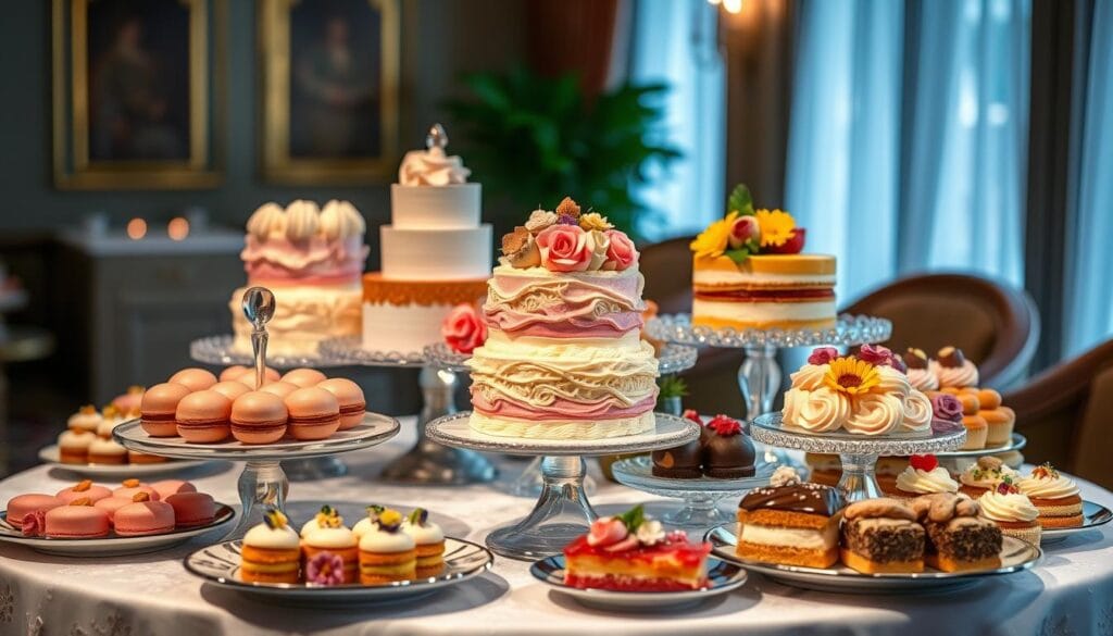 Fancy desserts