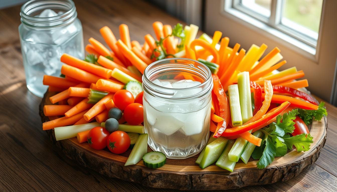 Keeping Crudités Fresh