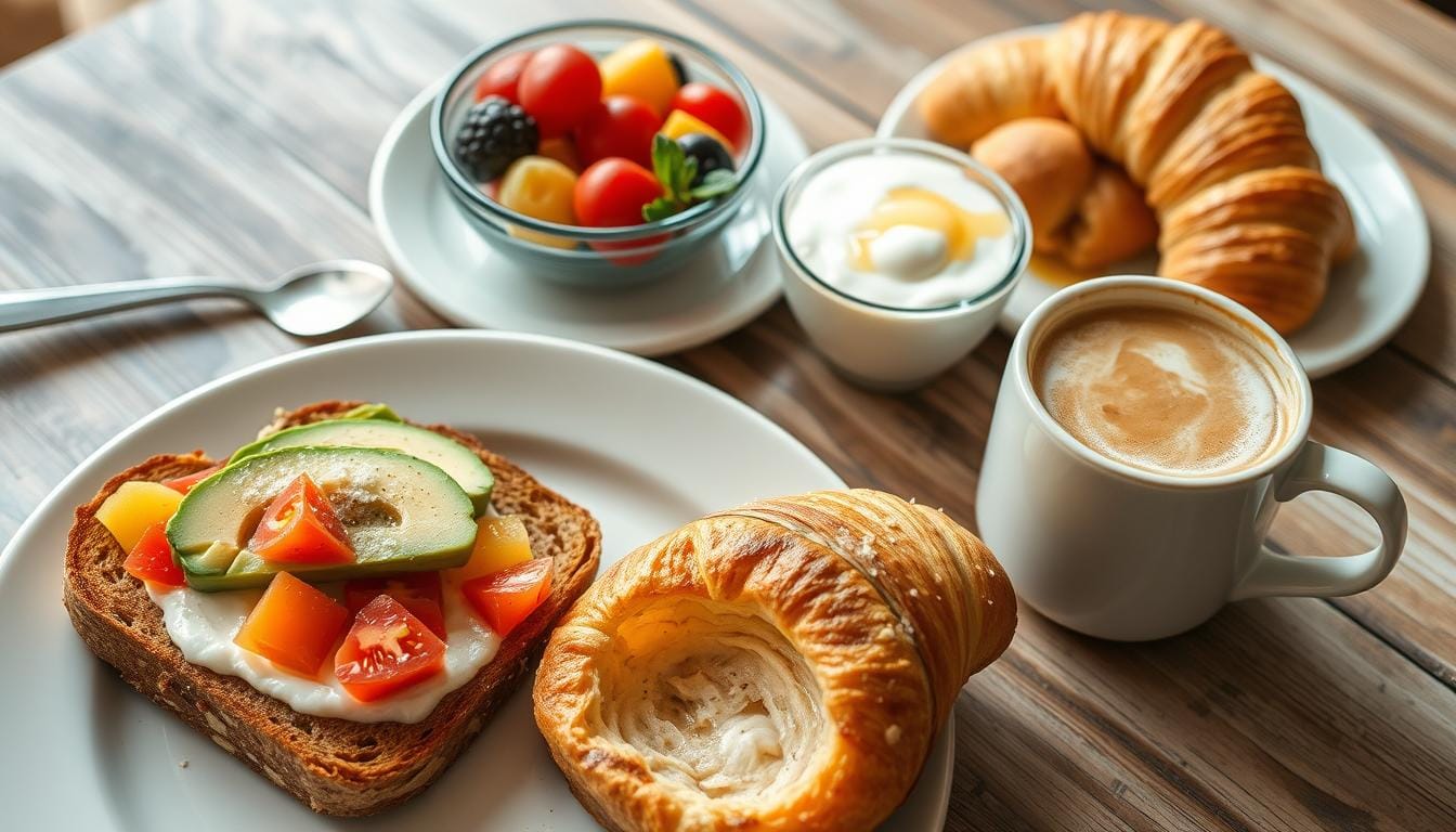 What do Italians eat for a healthy breakfast?