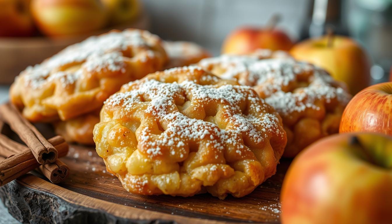 baked apple fritters