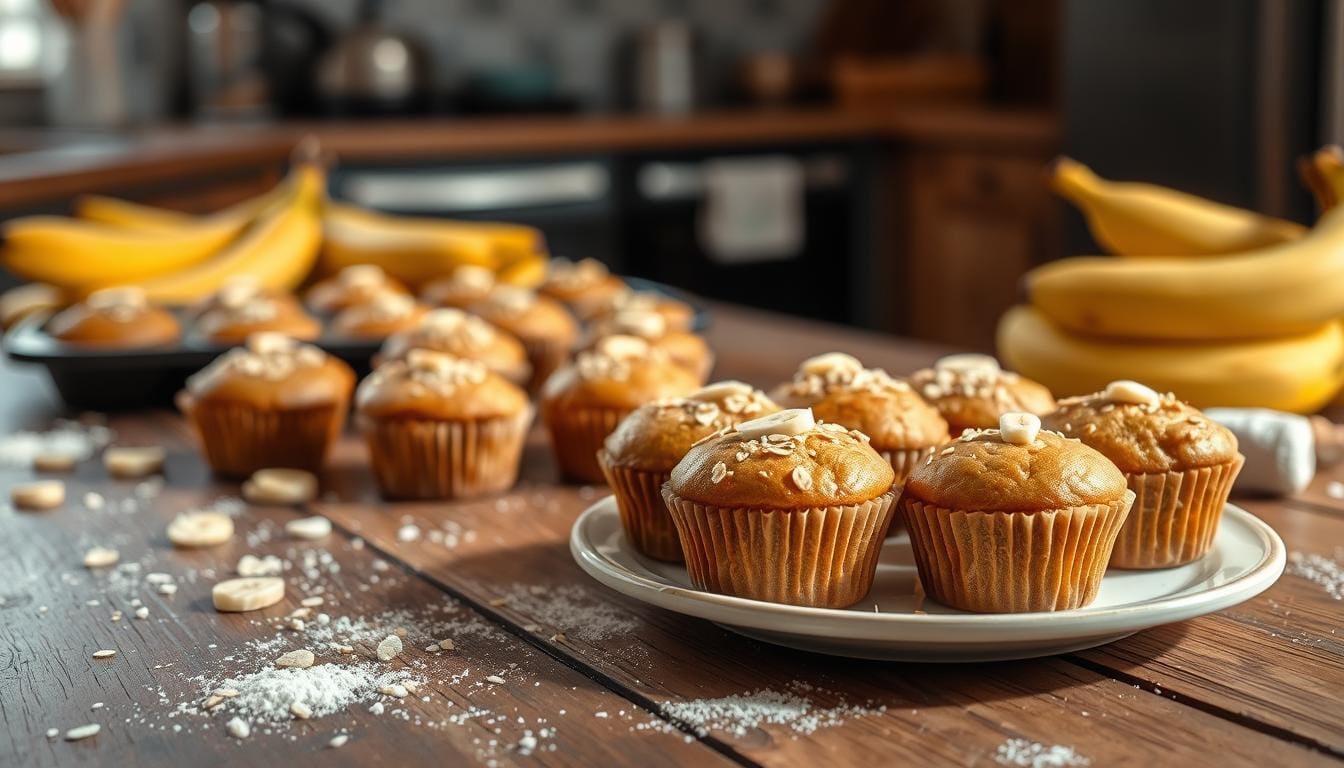 banana bread mini muffins