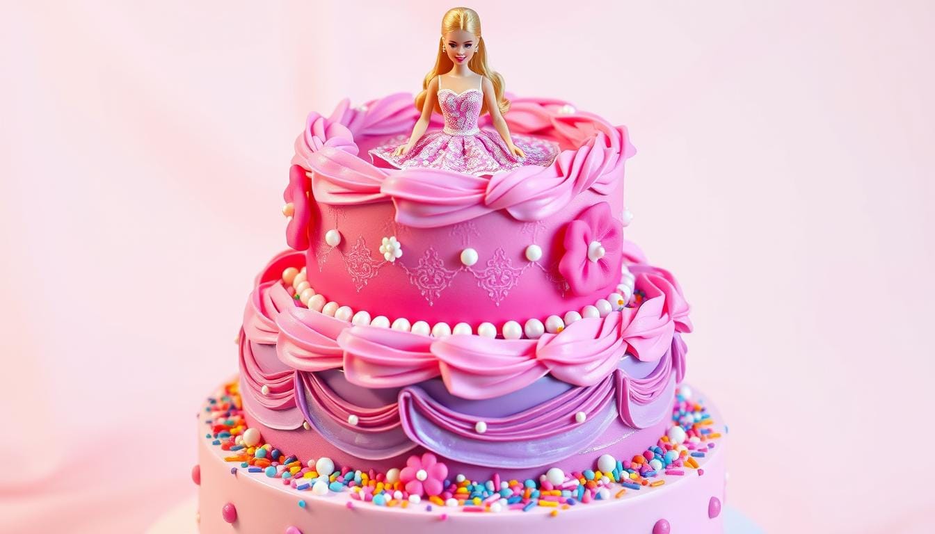 barbie cake