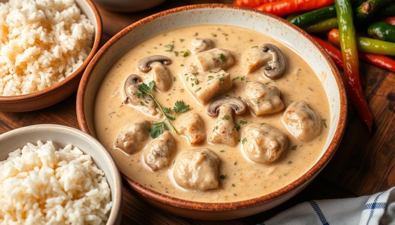 chicken cream of mushroom cream of chicken