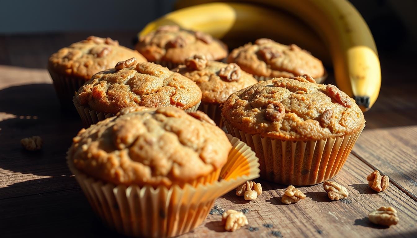 gluten free banana bread muffins