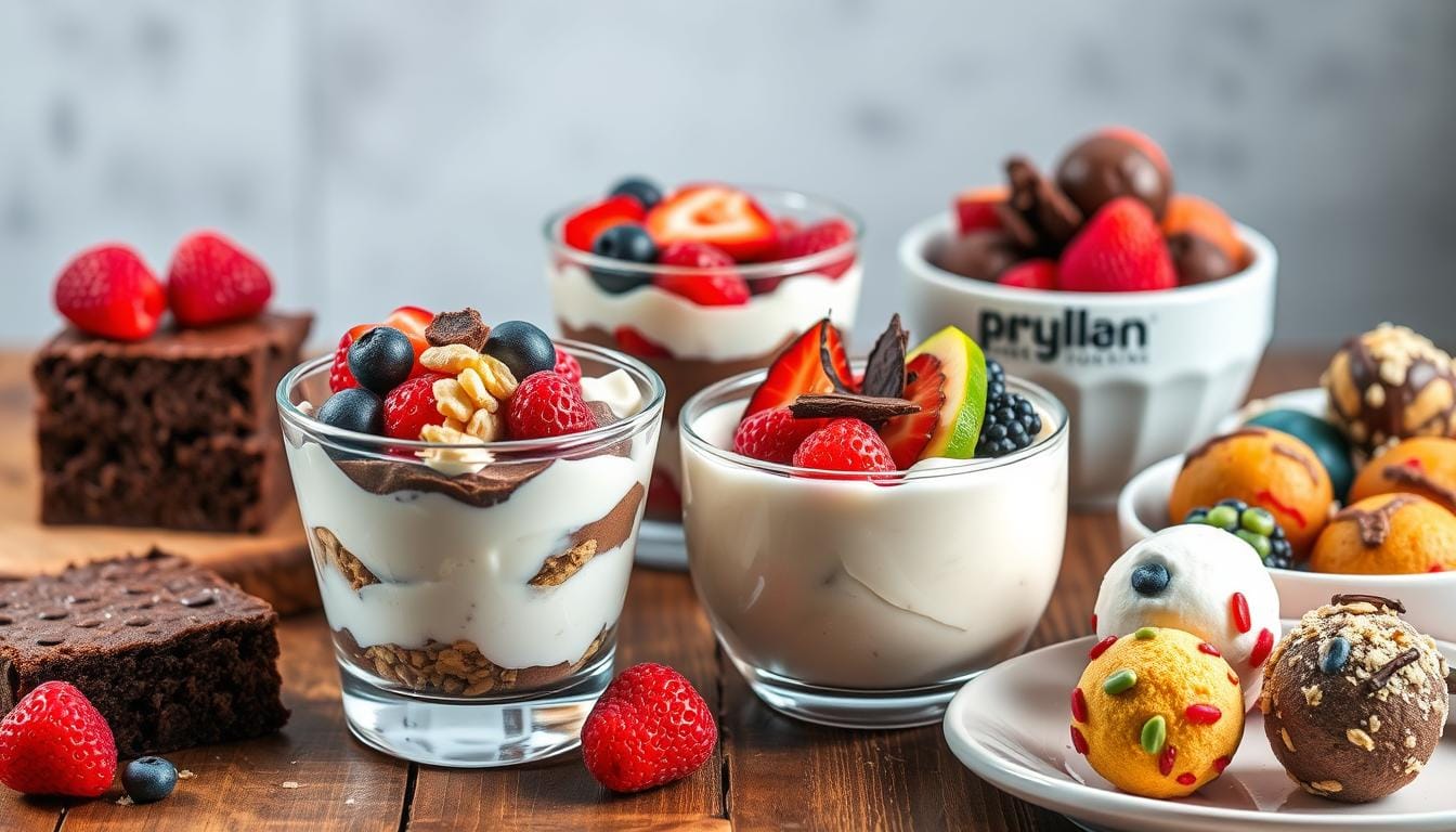 high protein desserts