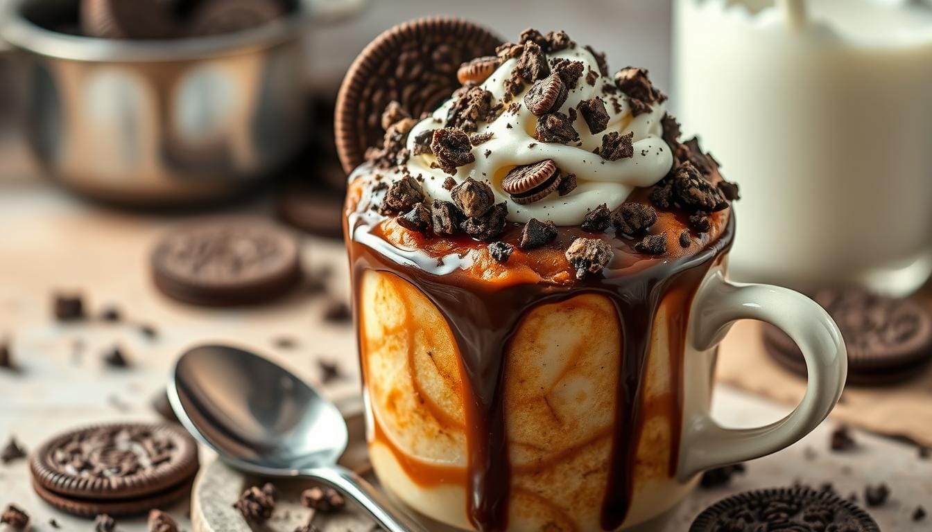 oreo mug cake