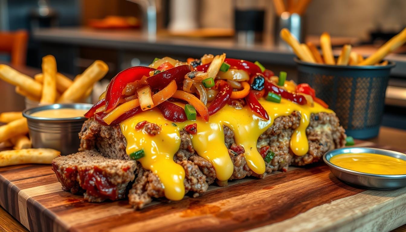 philly cheesesteak meatloaf